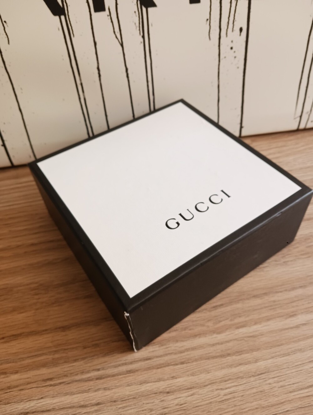 Gucci Black Leather Belt With Double GG Buckle Size 80-32 - Picture 10 of 10